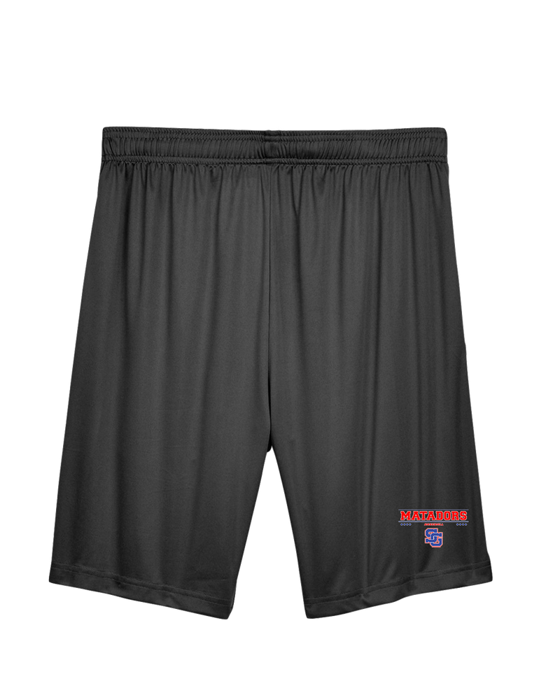 San Gabriel HS Baseball Border - Training Short With Pocket