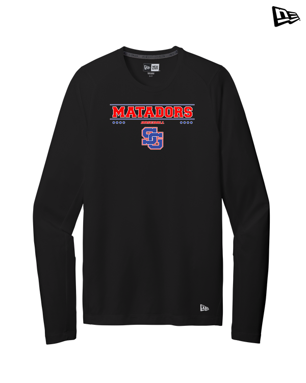 San Gabriel HS Baseball Border - New Era Long Sleeve Crew