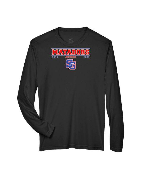 San Gabriel HS Baseball Border - Performance Long Sleeve