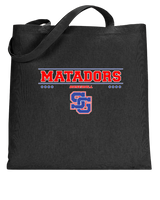 San Gabriel HS Baseball Border - Tote Bag