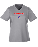 San Gabriel HS Baseball Border - Womens Performance Shirt