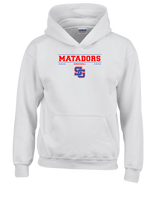 San Gabriel HS Baseball Border - Youth Hoodie