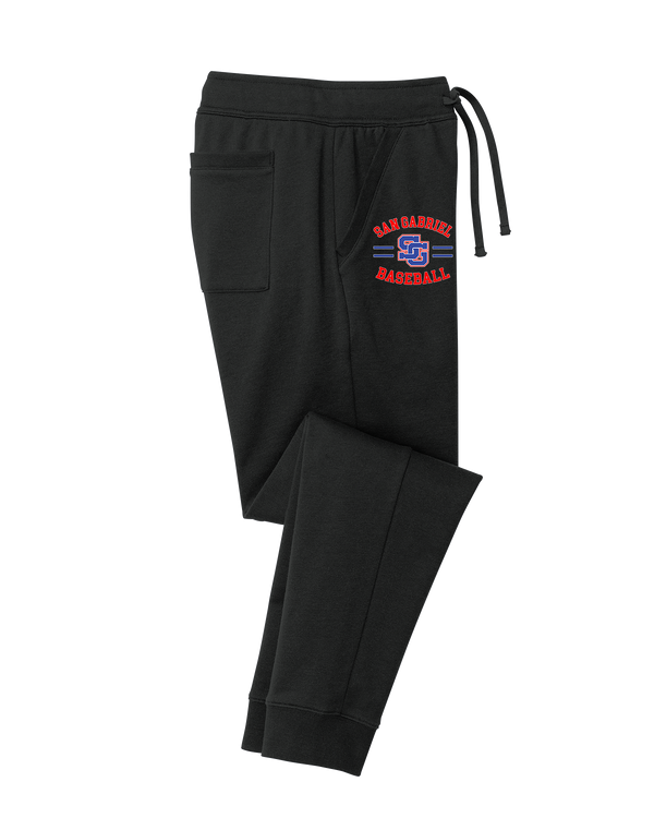 San Gabriel HS Baseball Curve - Cotton Joggers