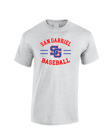 San Gabriel HS Baseball Curve - Cotton T-Shirt