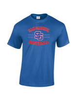 San Gabriel HS Baseball Curve - Cotton T-Shirt
