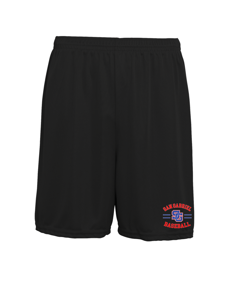 San Gabriel HS Baseball Curve - 7 inch Training Shorts