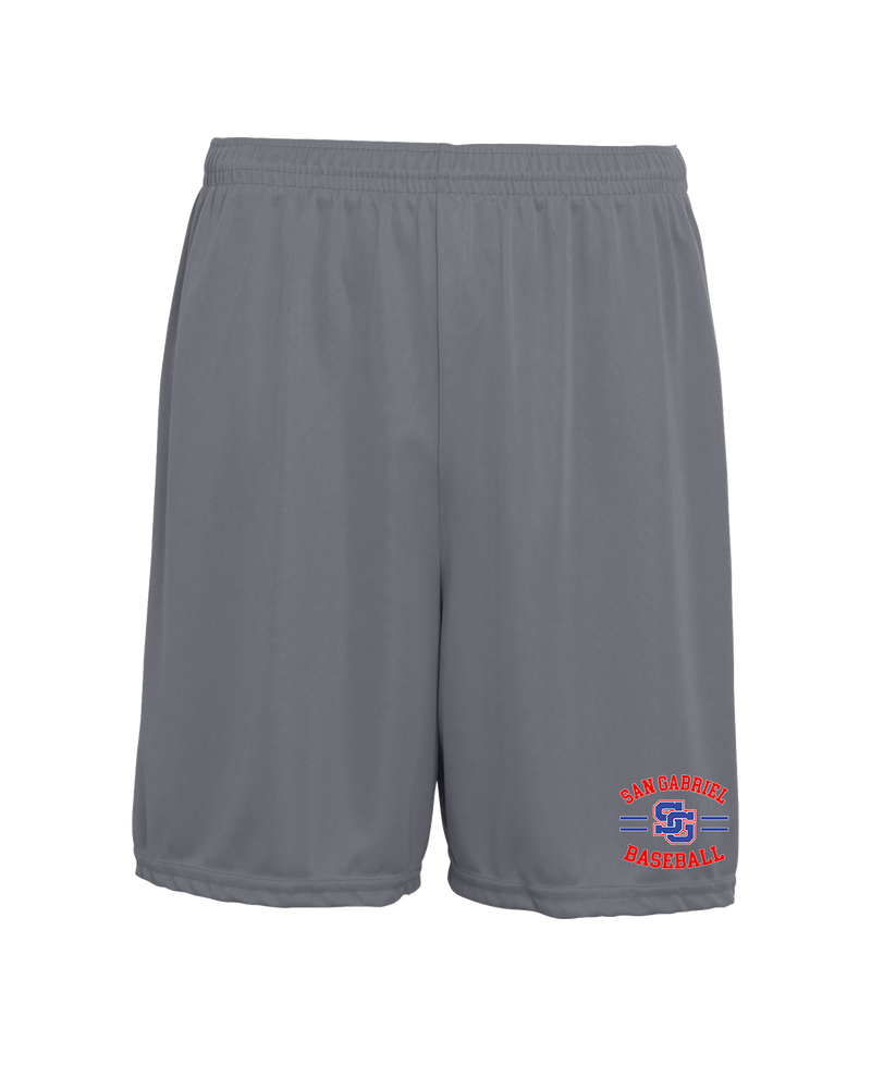 San Gabriel HS Baseball Curve - 7 inch Training Shorts