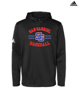 San Gabriel HS Baseball Curve - Adidas Men's Hooded Sweatshirt