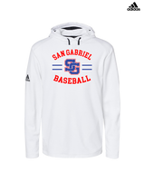 San Gabriel HS Baseball Curve - Adidas Men's Hooded Sweatshirt