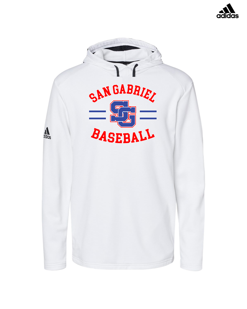 San Gabriel HS Baseball Curve - Adidas Men's Hooded Sweatshirt