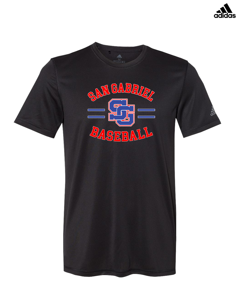 San Gabriel HS Baseball Curve - Adidas Men's Performance Shirt