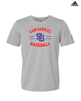 San Gabriel HS Baseball Curve - Adidas Men's Performance Shirt
