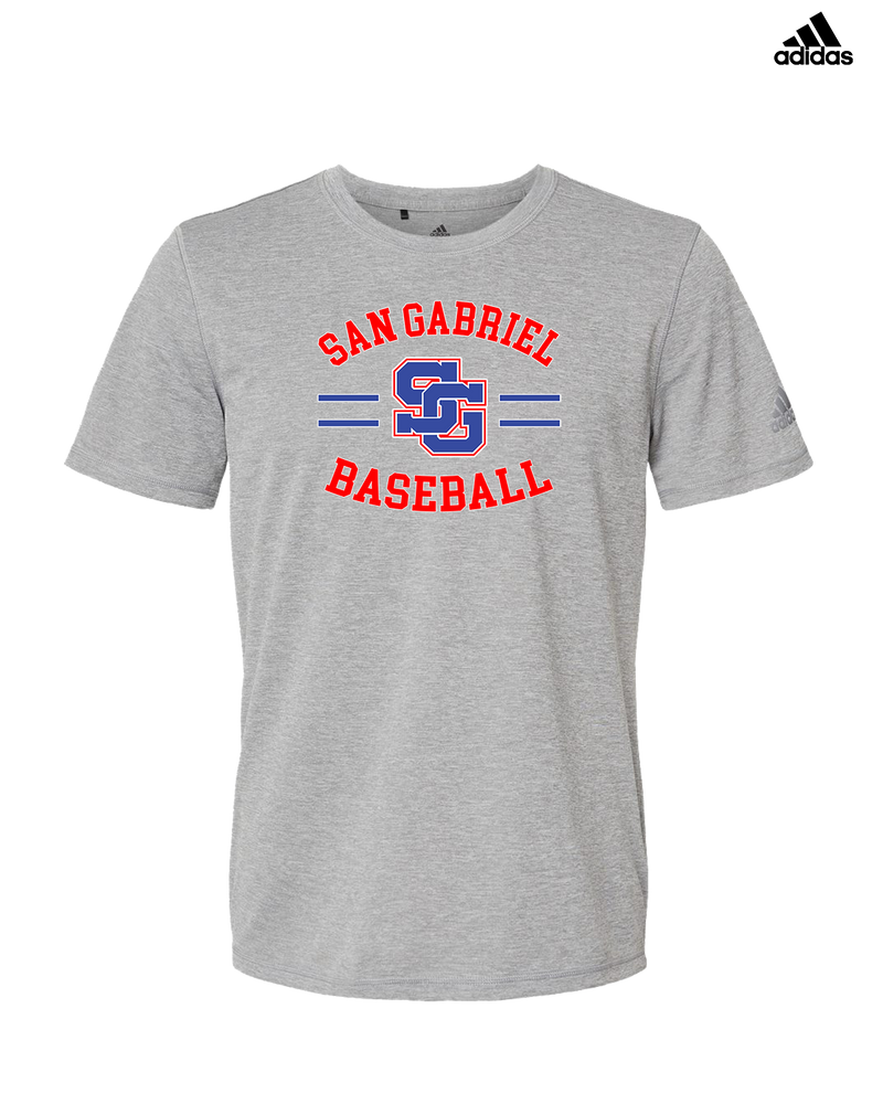 San Gabriel HS Baseball Curve - Adidas Men's Performance Shirt