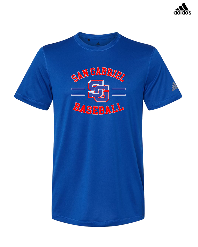 San Gabriel HS Baseball Curve - Adidas Men's Performance Shirt