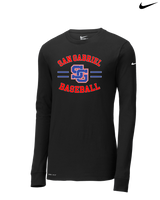 San Gabriel HS Baseball Curve - Nike Dri-Fit Poly Long Sleeve