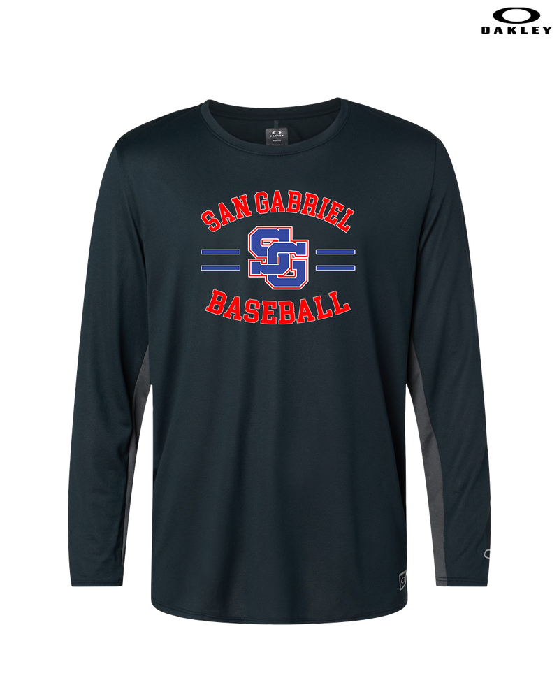 San Gabriel HS Baseball Curve - Oakley Hydrolix Long Sleeve
