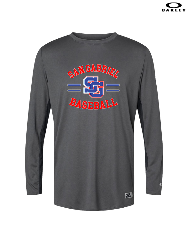 San Gabriel HS Baseball Curve - Oakley Hydrolix Long Sleeve