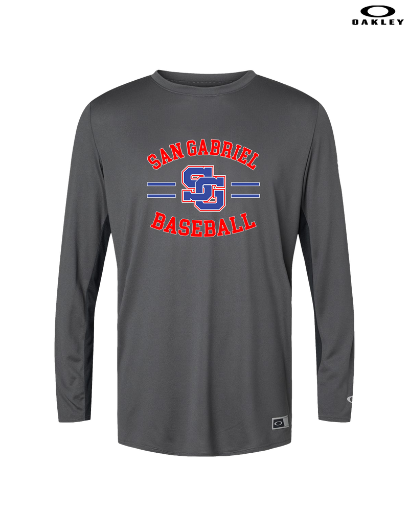 San Gabriel HS Baseball Curve - Oakley Hydrolix Long Sleeve