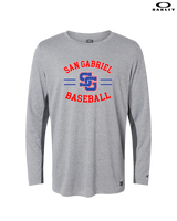 San Gabriel HS Baseball Curve - Oakley Hydrolix Long Sleeve