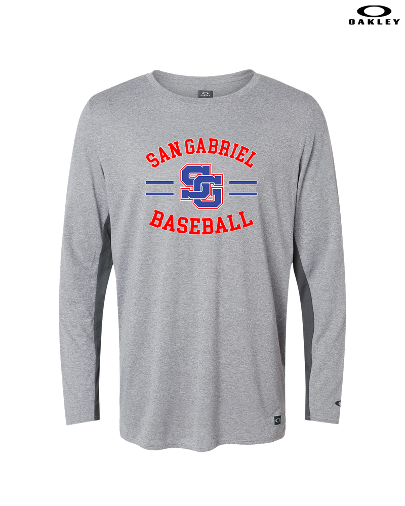 San Gabriel HS Baseball Curve - Oakley Hydrolix Long Sleeve