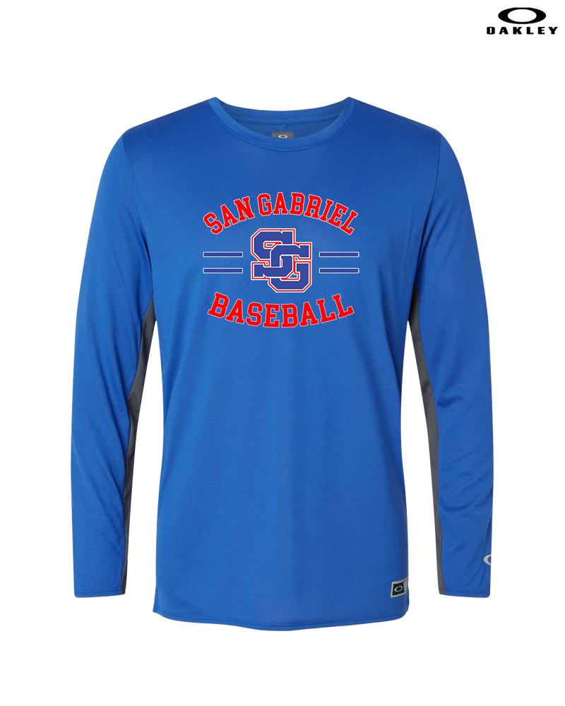 San Gabriel HS Baseball Curve - Oakley Hydrolix Long Sleeve