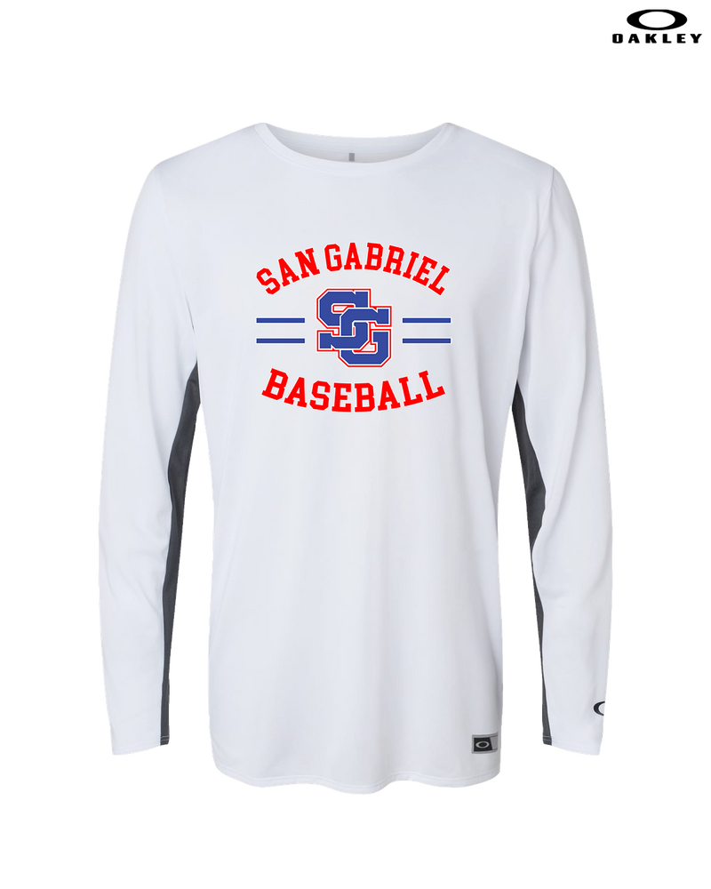 San Gabriel HS Baseball Curve - Oakley Hydrolix Long Sleeve