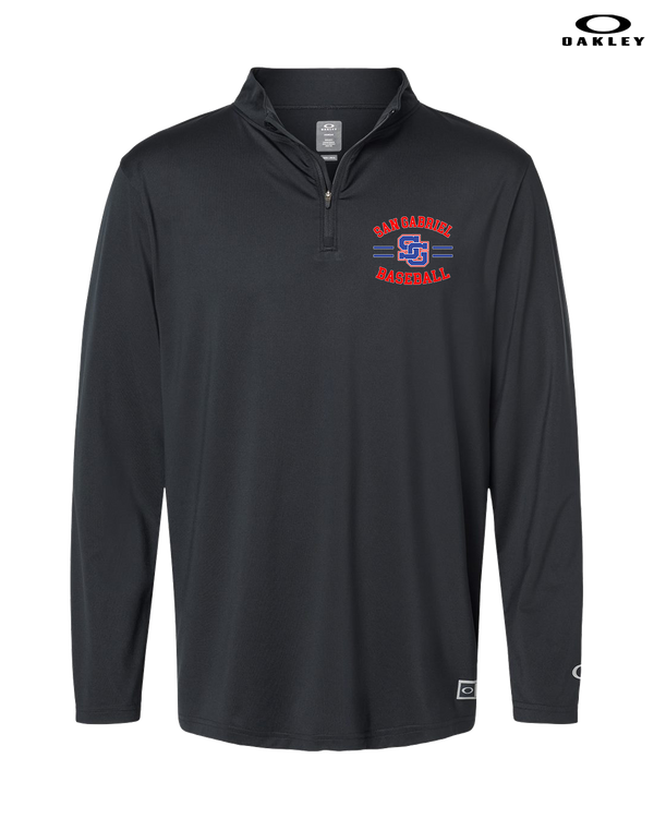 San Gabriel HS Baseball Curve - Oakley Quarter Zip