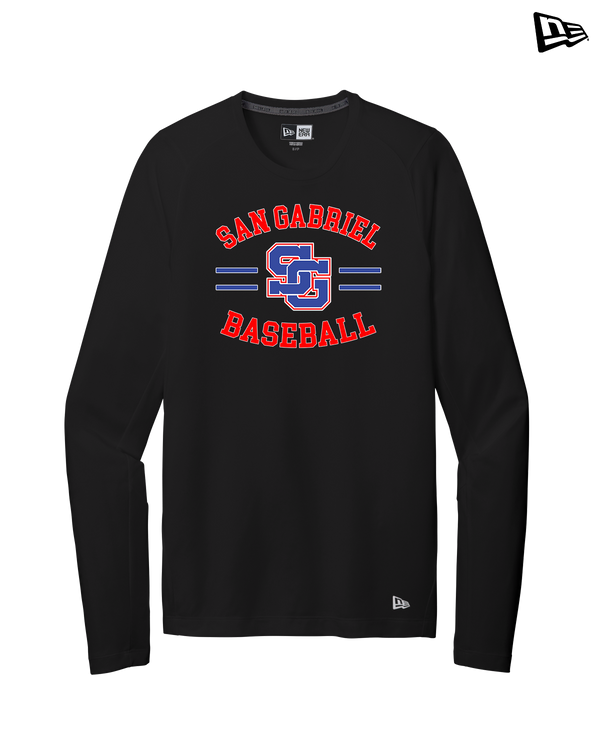 San Gabriel HS Baseball Curve - New Era Long Sleeve Crew