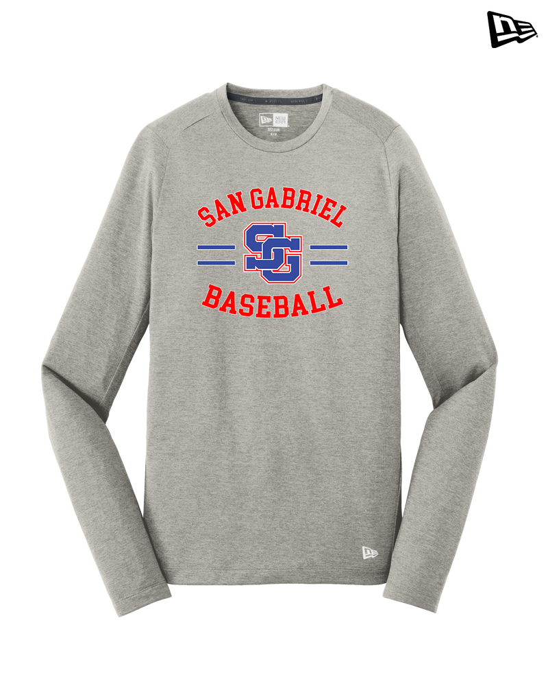 San Gabriel HS Baseball Curve - New Era Long Sleeve Crew