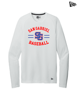 San Gabriel HS Baseball Curve - New Era Long Sleeve Crew