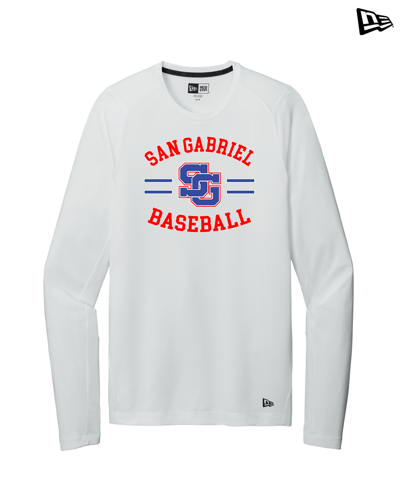 San Gabriel HS Baseball Curve - New Era Long Sleeve Crew