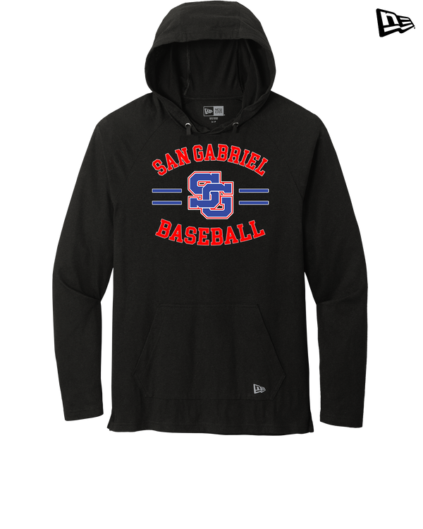 San Gabriel HS Baseball Curve - New Era Tri Blend Hoodie