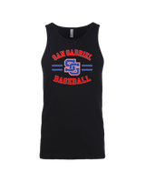 San Gabriel HS Baseball Curve - Mens Tank Top