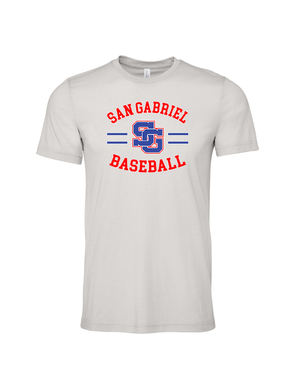 San Gabriel HS Baseball Curve - Mens Tri Blend Shirt
