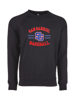 San Gabriel HS Baseball Curve - Crewneck Sweatshirt
