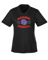 San Gabriel HS Baseball Curve - Womens Performance Shirt
