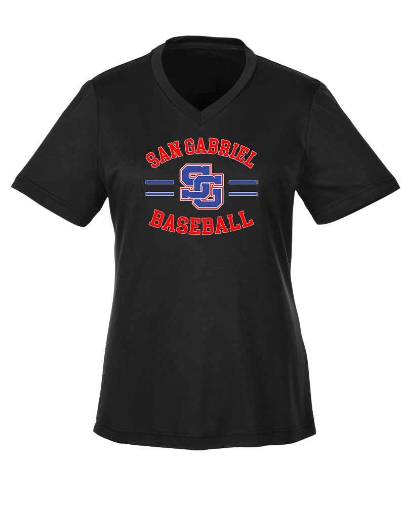 San Gabriel HS Baseball Curve - Womens Performance Shirt