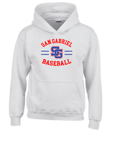 San Gabriel HS Baseball Curve - Youth Hoodie