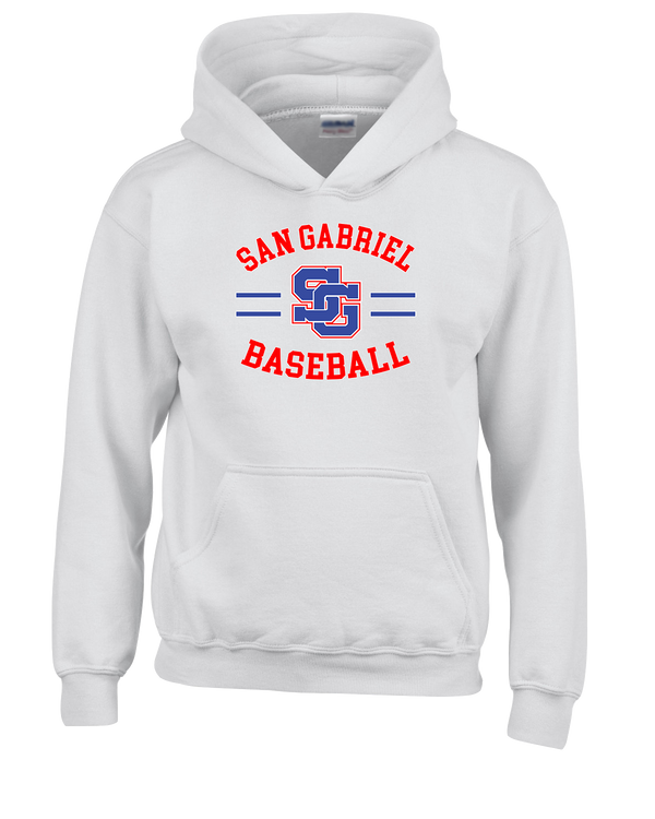 San Gabriel HS Baseball Curve - Youth Hoodie