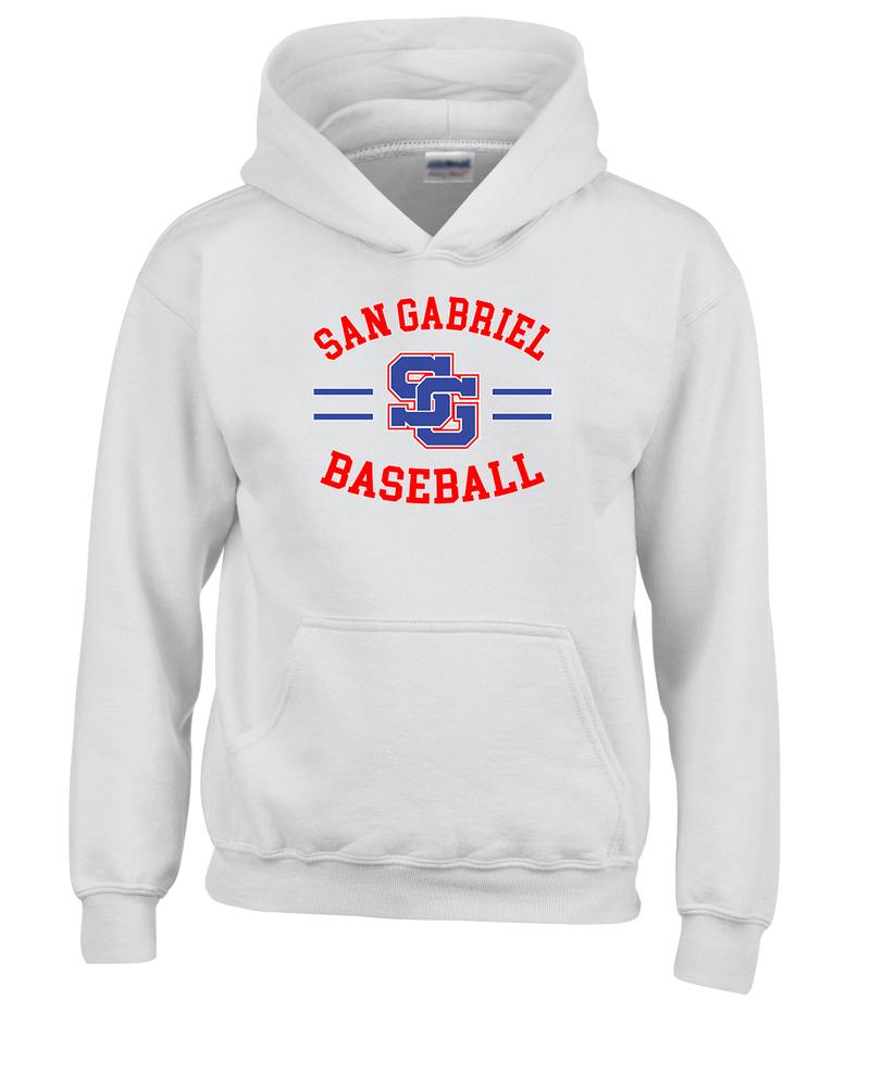 San Gabriel HS Baseball Curve - Youth Hoodie