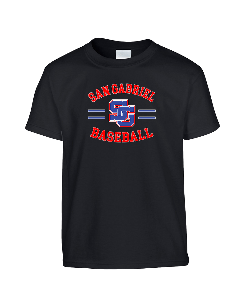 San Gabriel HS Baseball Curve - Youth T-Shirt