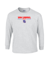 San Gabriel HS Baseball Keen - Mens Basic Cotton Long Sleeve