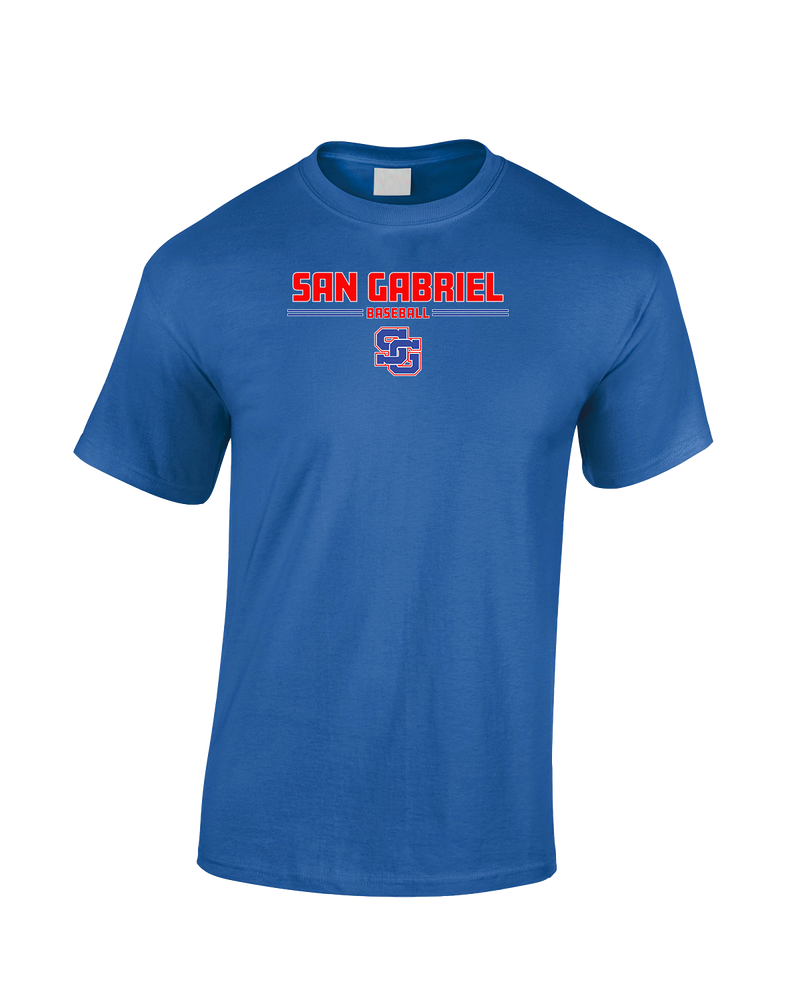 San Gabriel HS Baseball Keen - Cotton T-Shirt