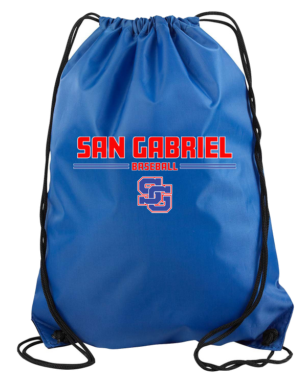 San Gabriel HS Baseball Keen - Drawstring Bag