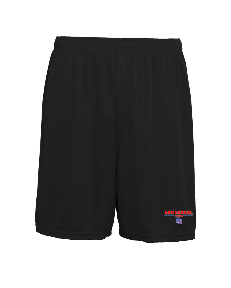 San Gabriel HS Baseball Keen - 7 inch Training Shorts