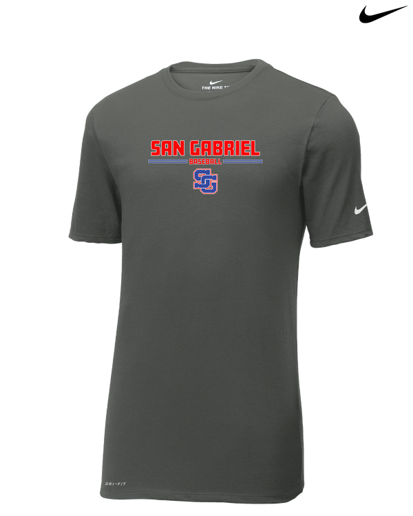 San Gabriel HS Baseball Keen - Nike Cotton Poly Dri-Fit