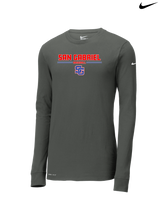San Gabriel HS Baseball Keen - Nike Dri-Fit Poly Long Sleeve