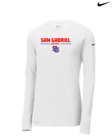 San Gabriel HS Baseball Keen - Nike Dri-Fit Poly Long Sleeve