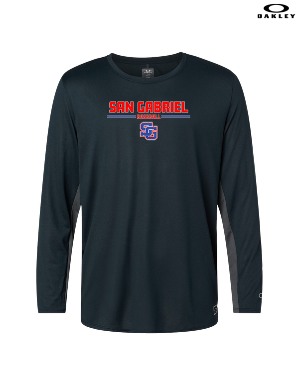 San Gabriel HS Baseball Keen - Oakley Hydrolix Long Sleeve