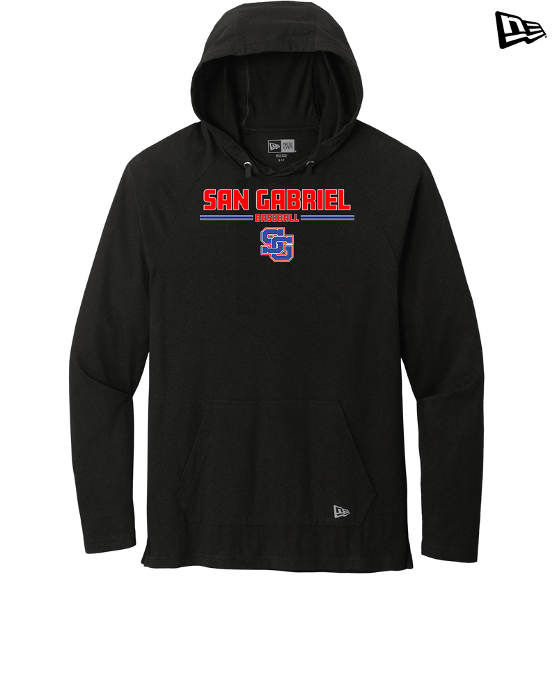 San Gabriel HS Baseball Keen - New Era Tri Blend Hoodie